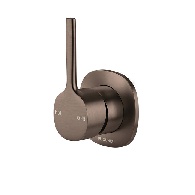 Phoenix Switchmix Shower Wall Mixer Pin Up Complete Kit - Brushed Bronze 139-2801-24-1 - The Blue Space