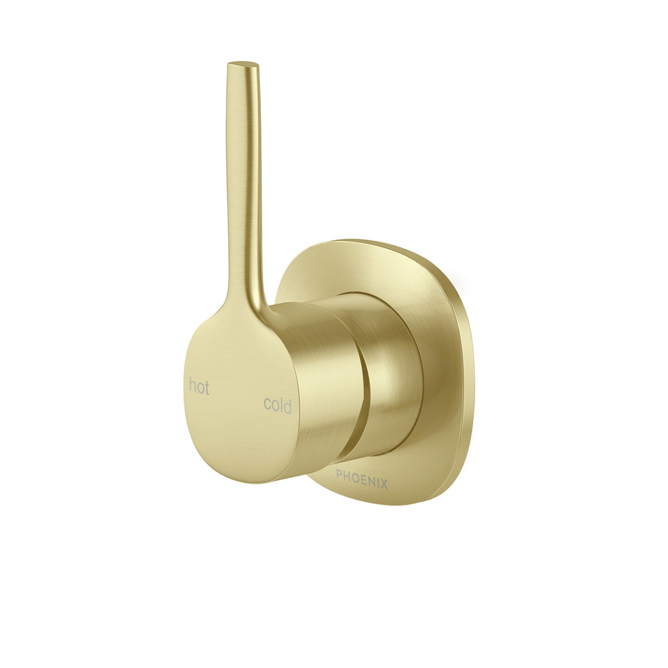 Phoenix Vask SwitchMix Shower / Wall Mixer Pin Up (Complete Kit) - Brushed Gold