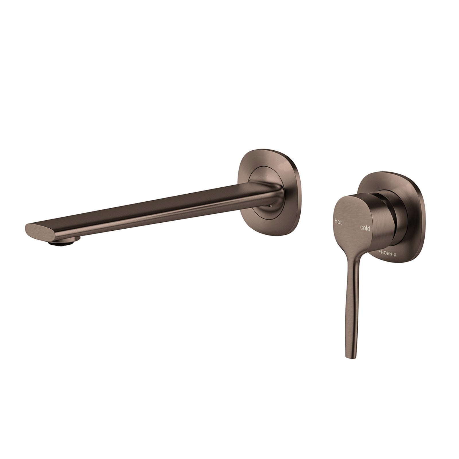 Phoenix Switchmix Wall Basin Bath Mixer Set 200mm Complete Kit - Brushed Bronze 139-2810-24-1 - The Blue Space