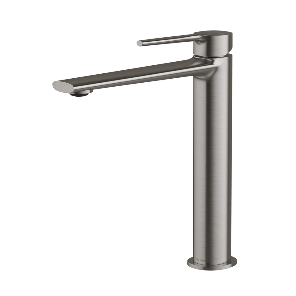 Phoenix Vask Vessel Mixer - Brushed Carbon