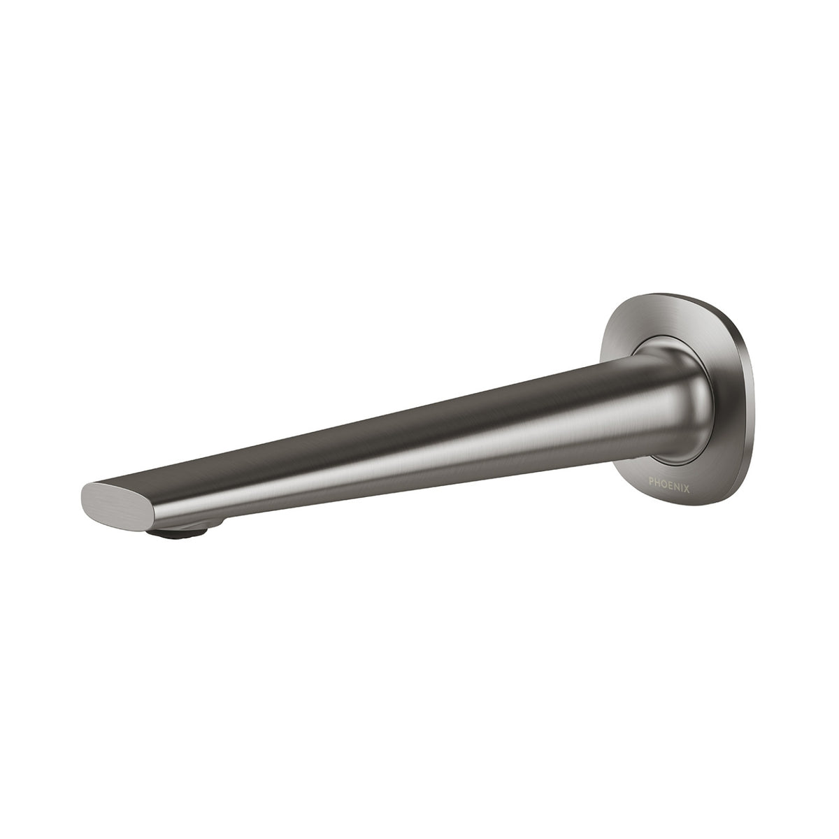 Phoenix Wall Basin Bath Outlet 200mm - Brushed Carbon 139-7610-31-1 - The Blue Space