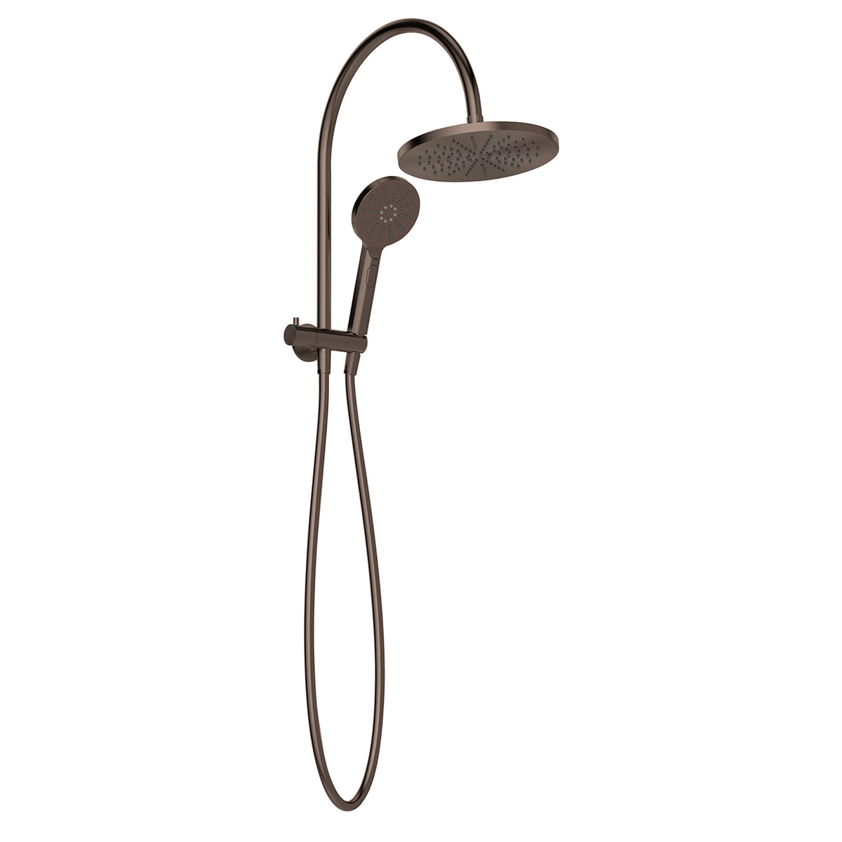 Phoenix Vivid MKII Compact Twin Shower - Brushed Bronze 146-6510-24