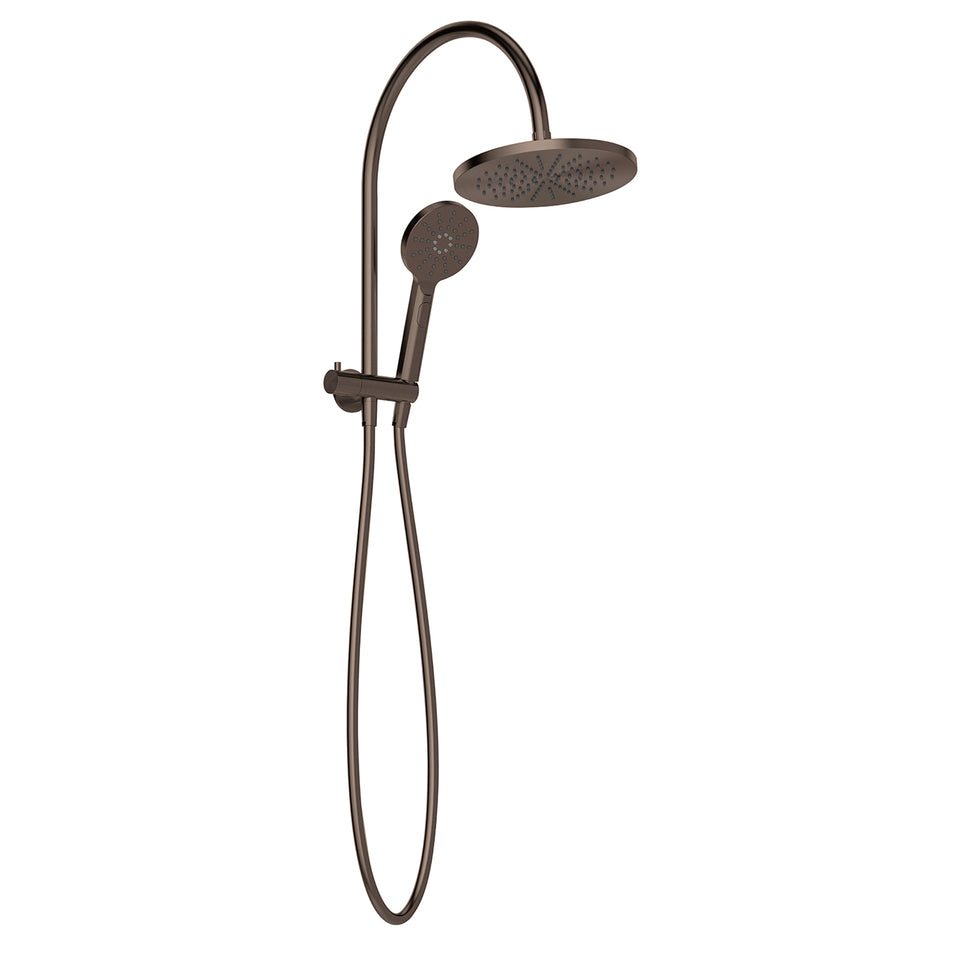 Phoenix Vivid MKII Compact Twin Shower - Brushed Bronze