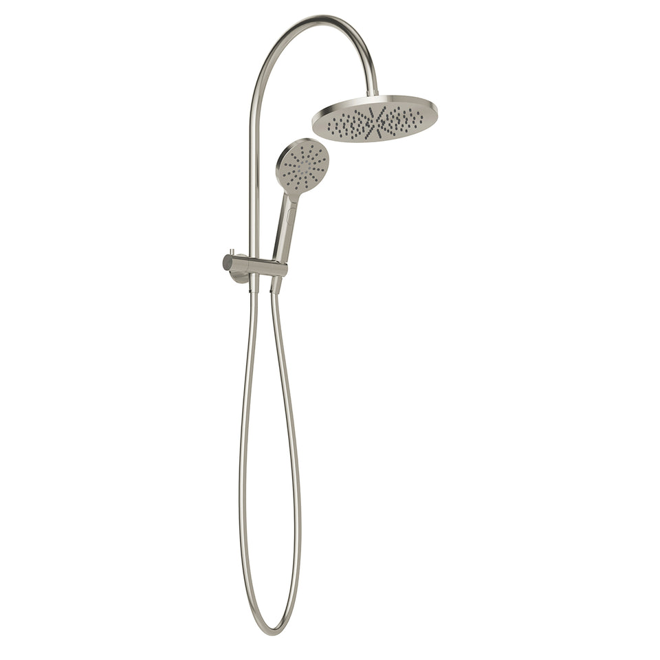 Phoenix Vivid MKII Compact Twin Shower - Brushed Nickel