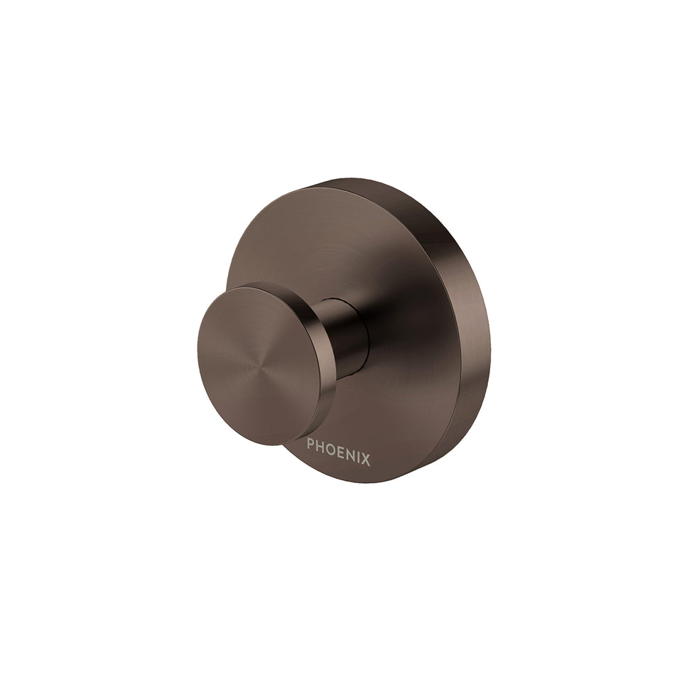 Phoenix Vivid MKII Robe Hook - Brushed Bronze