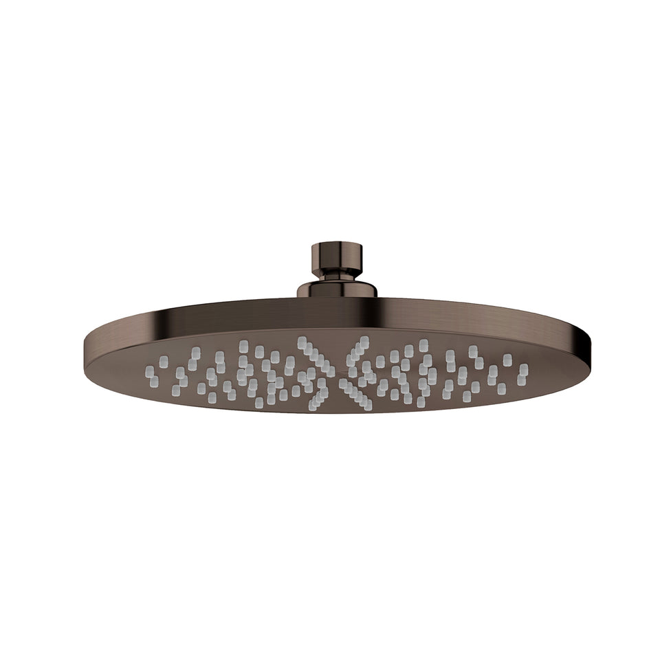 Phoenix Vivid MKII Shower Rose 250mm - Brushed Bronze