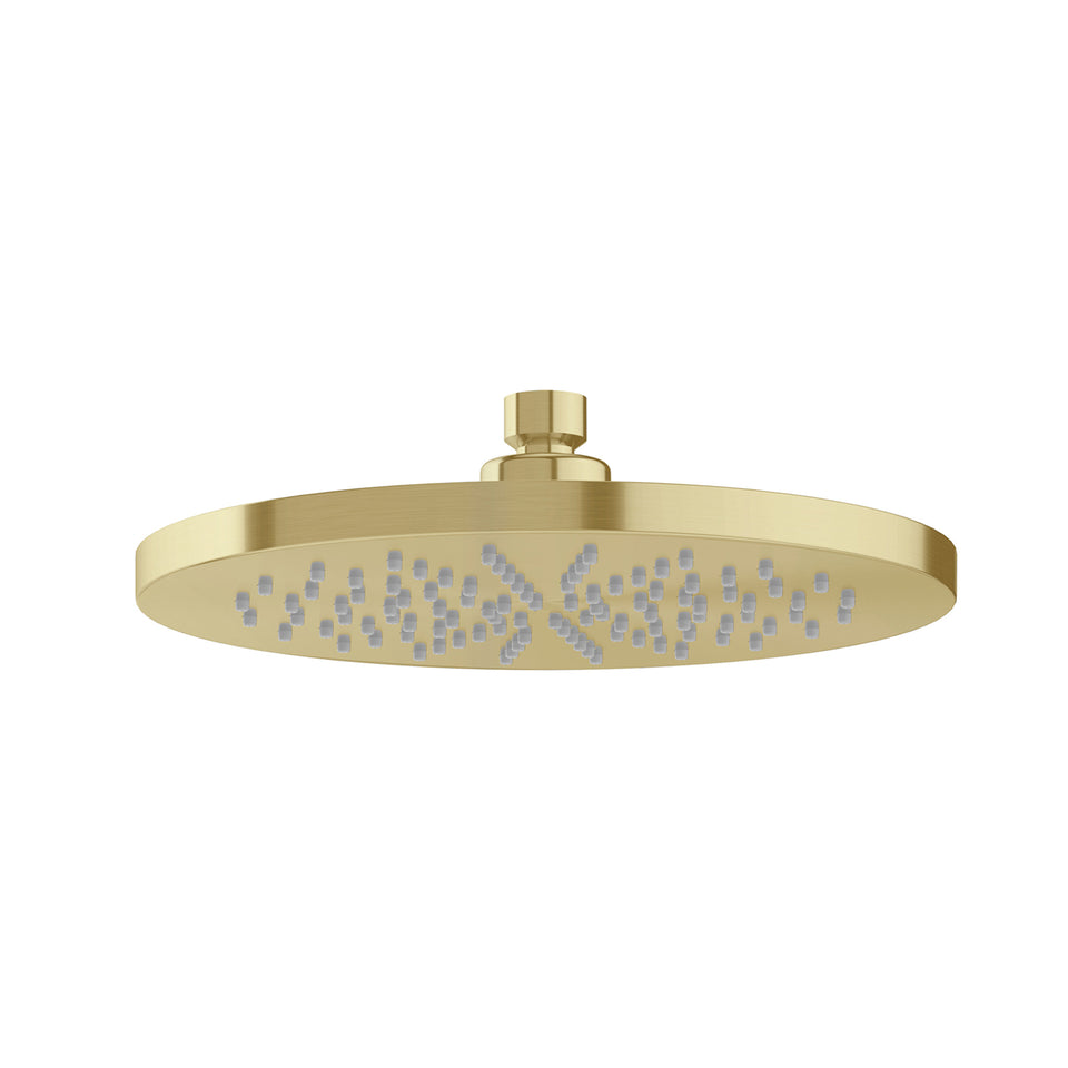 Phoenix Vivid MKII Shower Rose 250mm - Brushed Gold