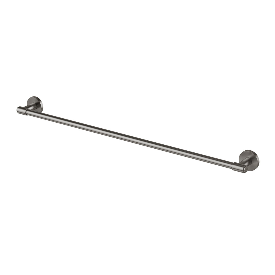 Phoenix Vivid MKII Single Towel Rail 800mm - Brushed Carbon