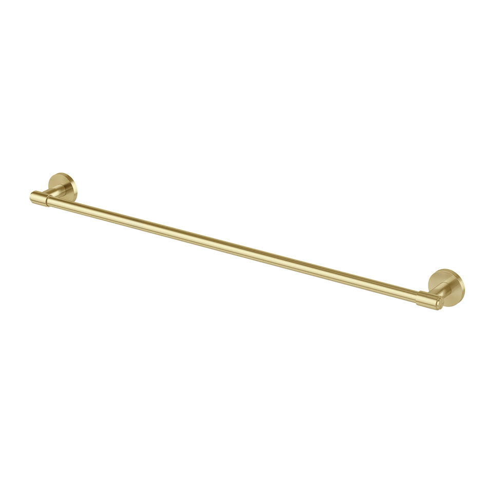 Phoenix Vivid MKII Single Towel Rail 800mm - Brushed Gold
