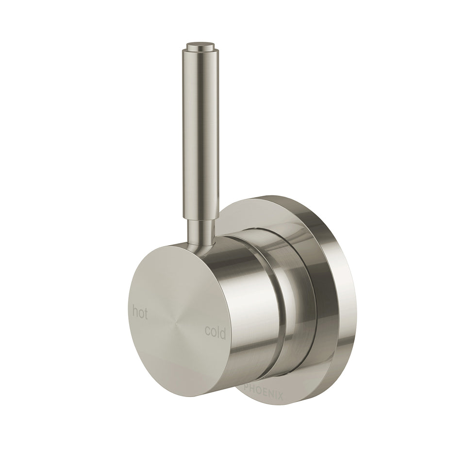 Phoenix Vivid MKII SwitchMix Shower / Wall Mixer Pin Up - Brushed Nickel