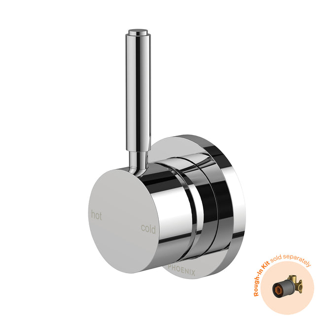 Phoenix Vivid MKII Switchmix Shower Wall Mixer Pin Up Fit Off Kit - Chrome 146-2808-00-1 - The Blue Space
