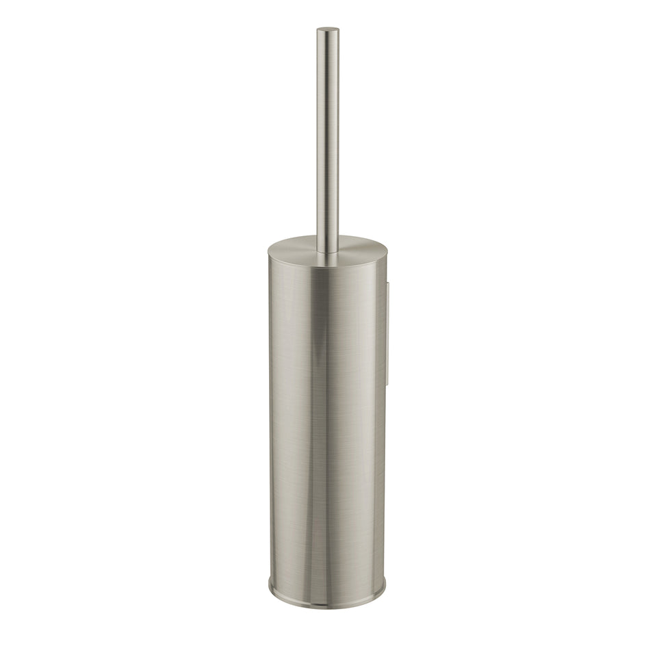 Phoenix Vivid MKII Toilet Brush & Holder - Brushed Nickel
