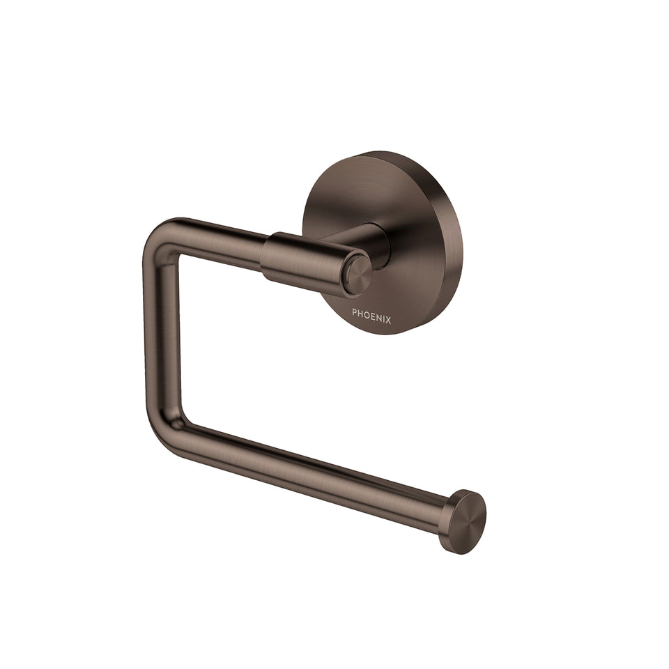 Phoenix Vivid MKII Toilet Roll Holder - Brushed Bronze