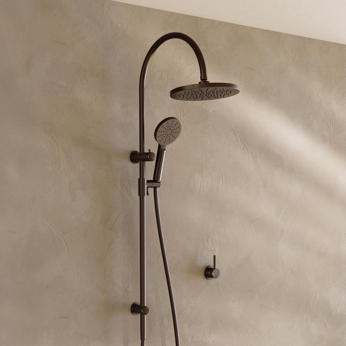 Lifestyle Phoenix Vivid MKII Twin Shower - Brushed Bronze 146-6530-24