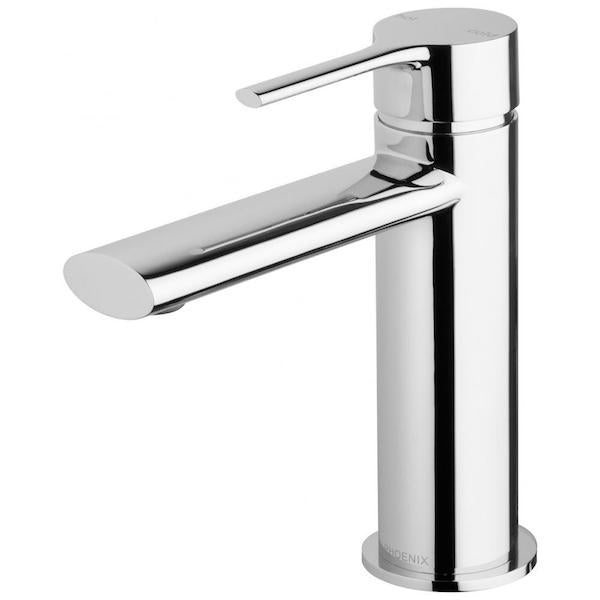 Phoenix Vivid Slimline Oval Basin Mixer-Chrome - the blue space