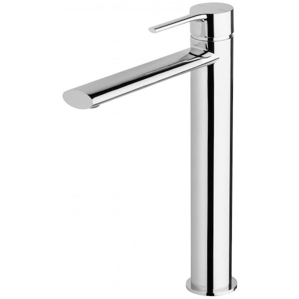 Phoenix Vivid Slimline Oval Vessel Mixer-Chrome - the blue space