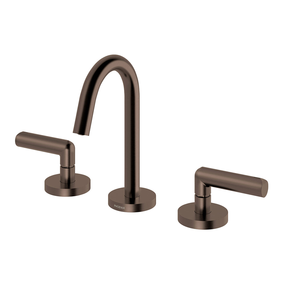 Phoenix Vivid Slimline Plus Lever Basin Set - Brushed Bronze