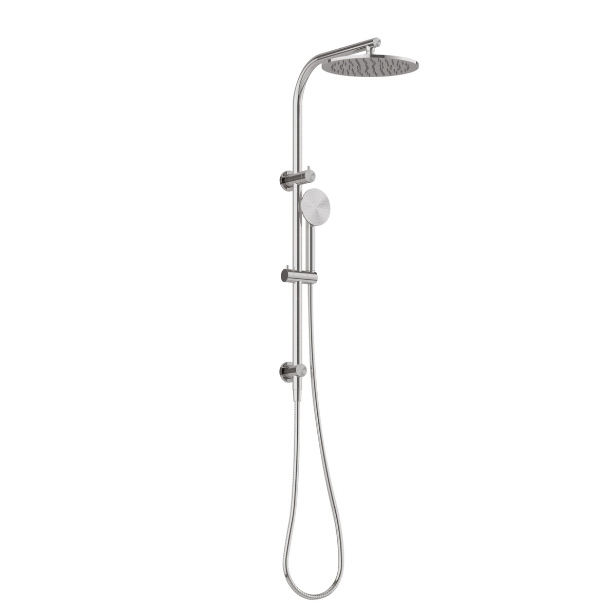 S&S☆PHOENIX Phoenix Vivid Slimline SS 316 Twin Shower — The Blue Space