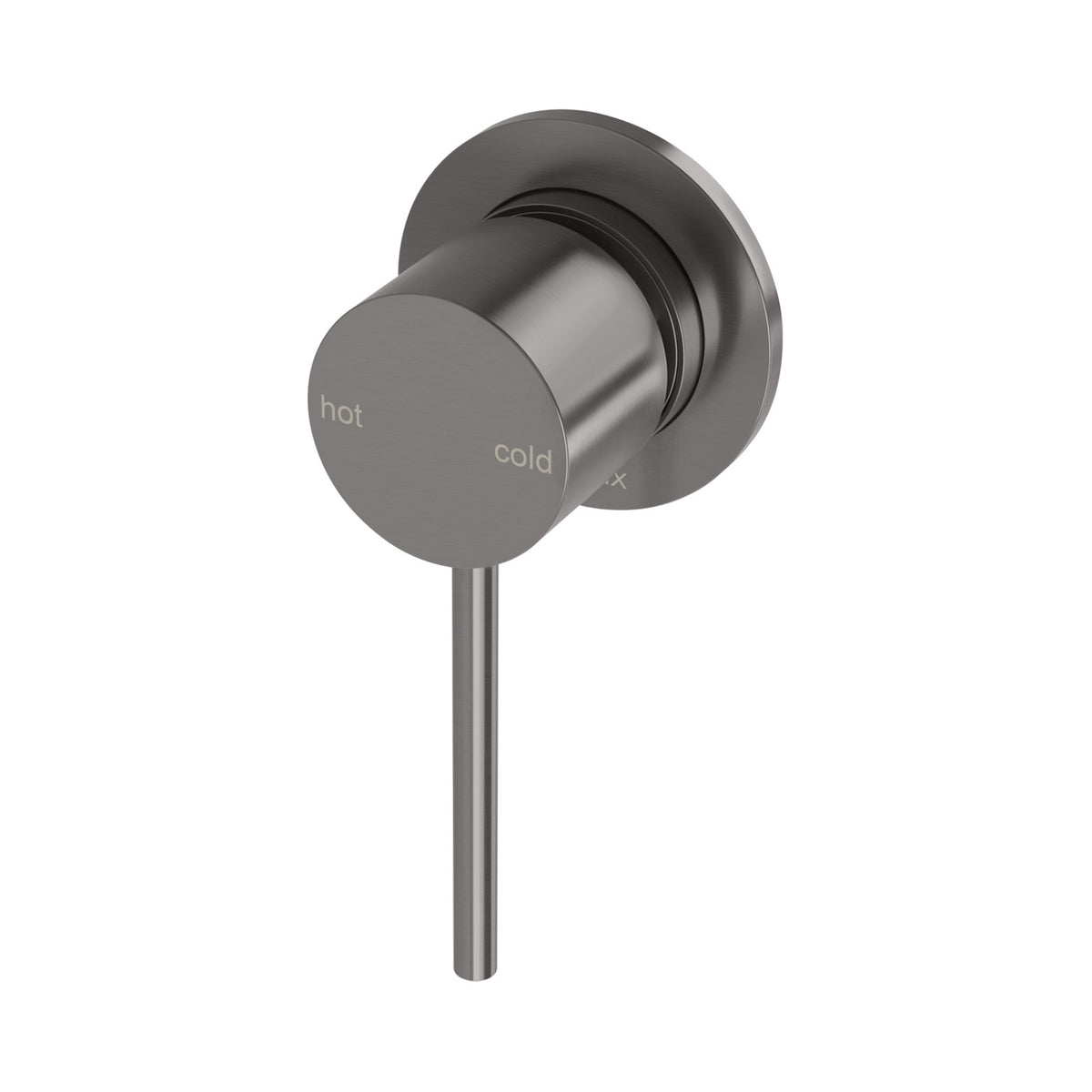 Phoenix Vivid Slimline SwitchMix Shower / Wall Mixer 60mm Backplate Brushed Carbon (Complete Kit) VS2801-31-1-KIT - The Blue Space