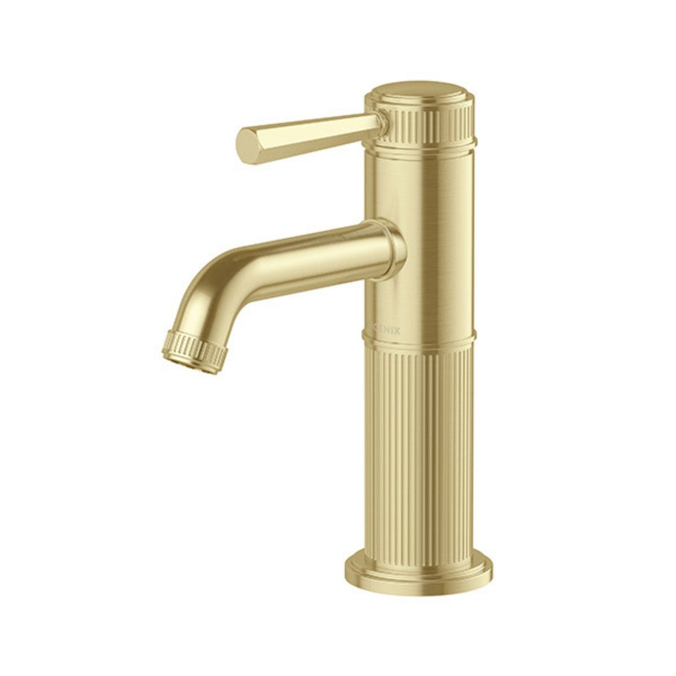 Phoenix Wiltern Basin Mixer - Brushed Gold