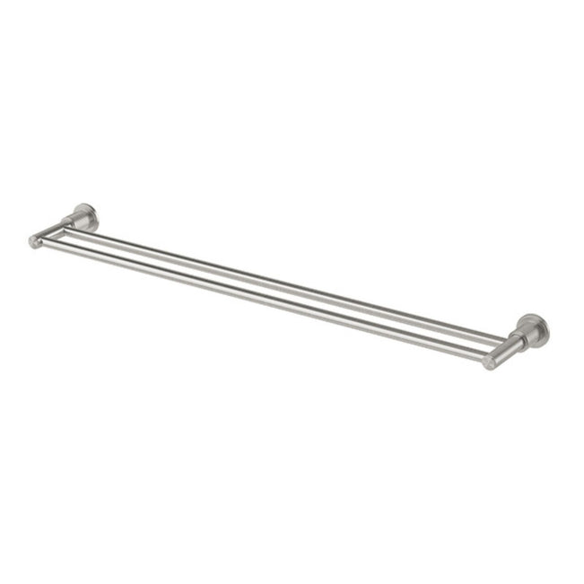 Phoenix Wiltern Double Towel Rail 800mm Brushed Nickel 144-8130-40 - The Blue Space