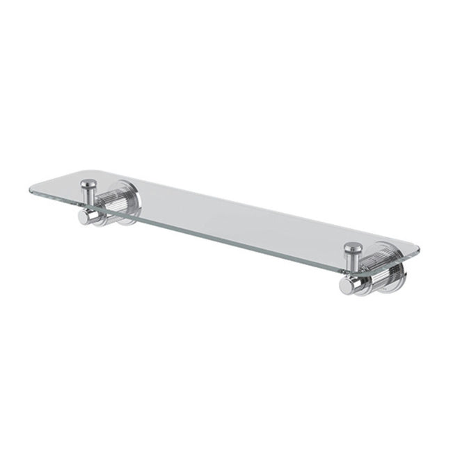 Phoenix Wiltern Glass Shelf 450mm Chrome 144-8600-00 - The Blue Space