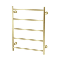 Phoenix Wiltern Heated Towel Ladder 550mm x 750mm Brushed Gold 144-8750-12 - The Blue Space