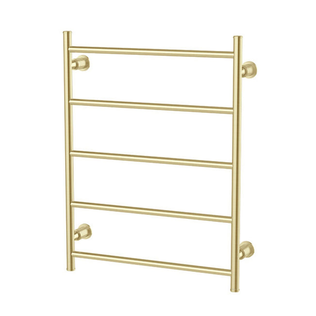 Phoenix Wiltern Heated Towel Ladder 550mm x 750mm Brushed Gold 144-8750-12 - The Blue Space