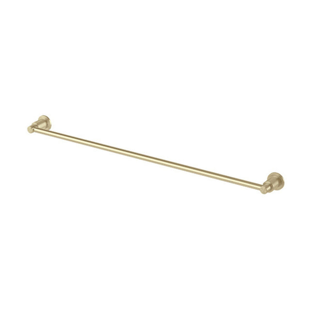 Phoenix Wiltern Single Towel Rail 800mm Brushed Gold 144-8030-12 - The Blue Space