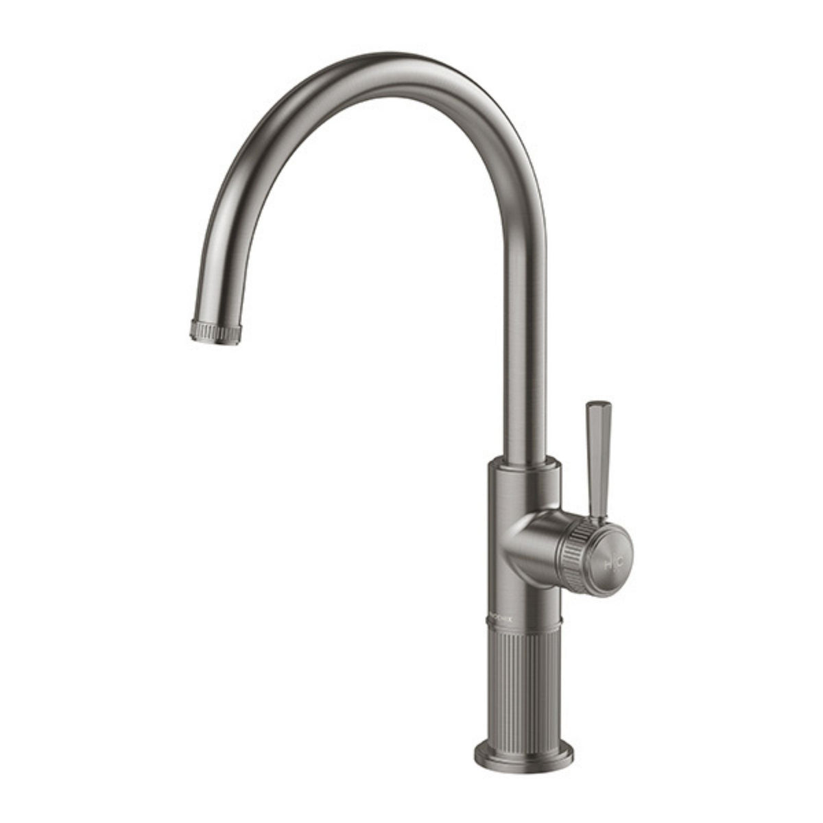 Phoenix Wiltern Sink Mixer 200mm - Brushed Carbon 144-7330-31-1 - The Blue Space