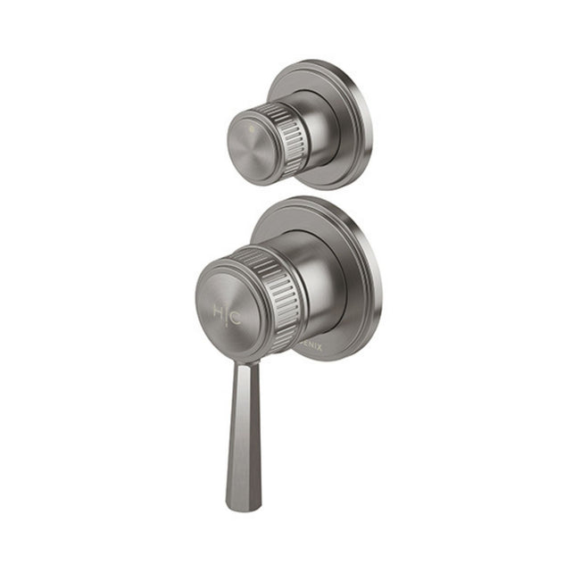 Phoenix Wiltern SwitchMix Shower / Bath Diverter Mixer (Fit-Off Kit Only) - Brushed Carbon 144-2940-31-1 - The Blue Space