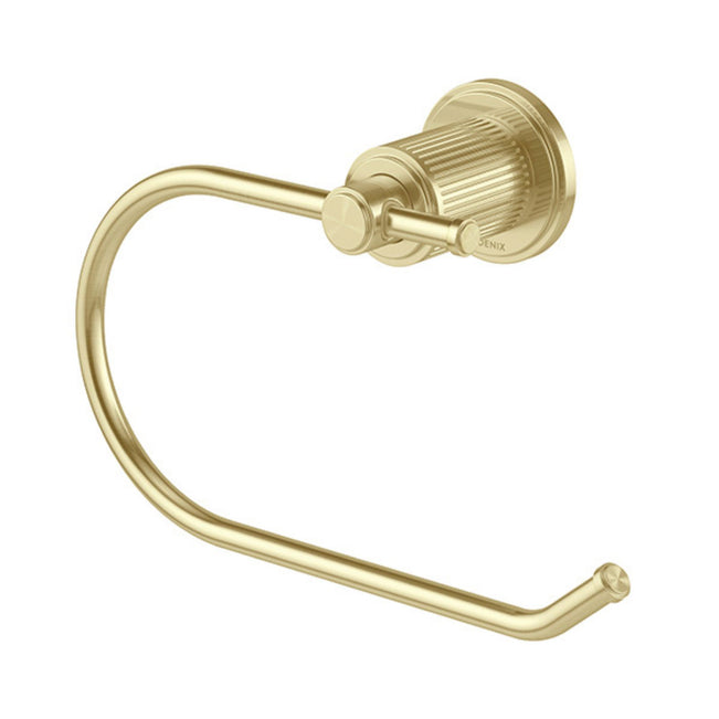 Phoenix Wiltern Toilet Roll Holder Brushed Gold 144-8200-12 - The Blue Space