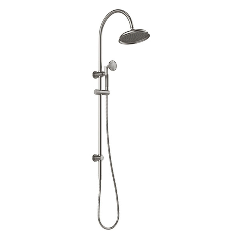 Phoenix Wiltern Twin Shower Brushed Carbon