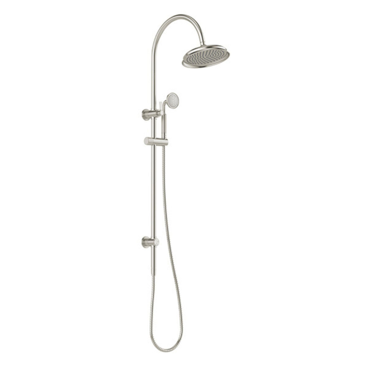 Phoenix Wiltern Twin Shower Brushed Nickel 144-6510-40 - The Blue Space