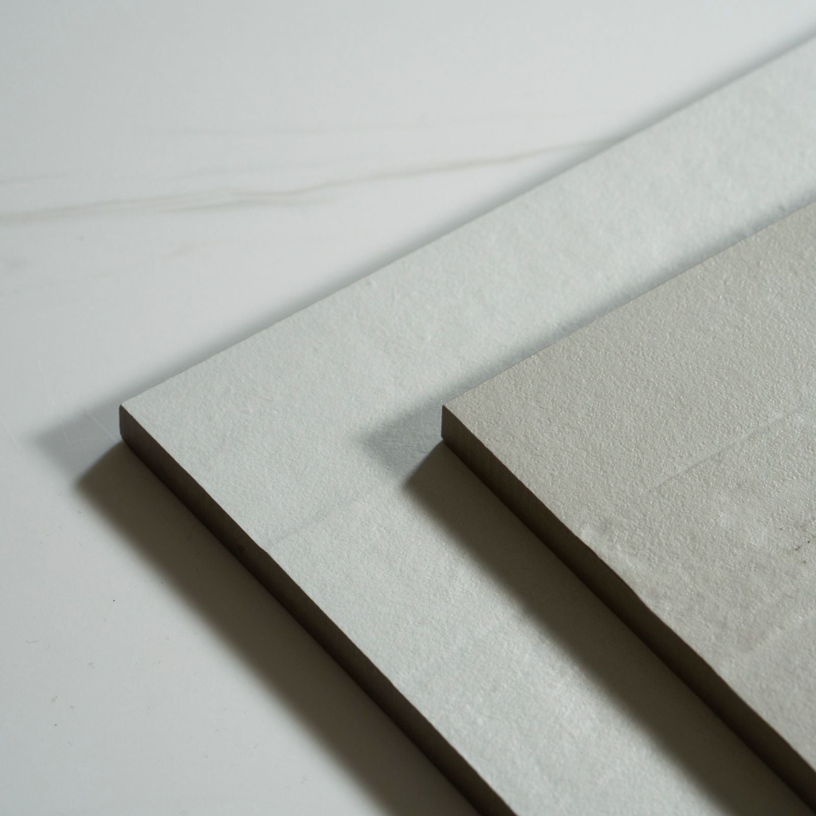 Variations Plastra Linea White Matte Porcelain Tile 450 x 900mm RIGCLOTM2 - The Blue Space