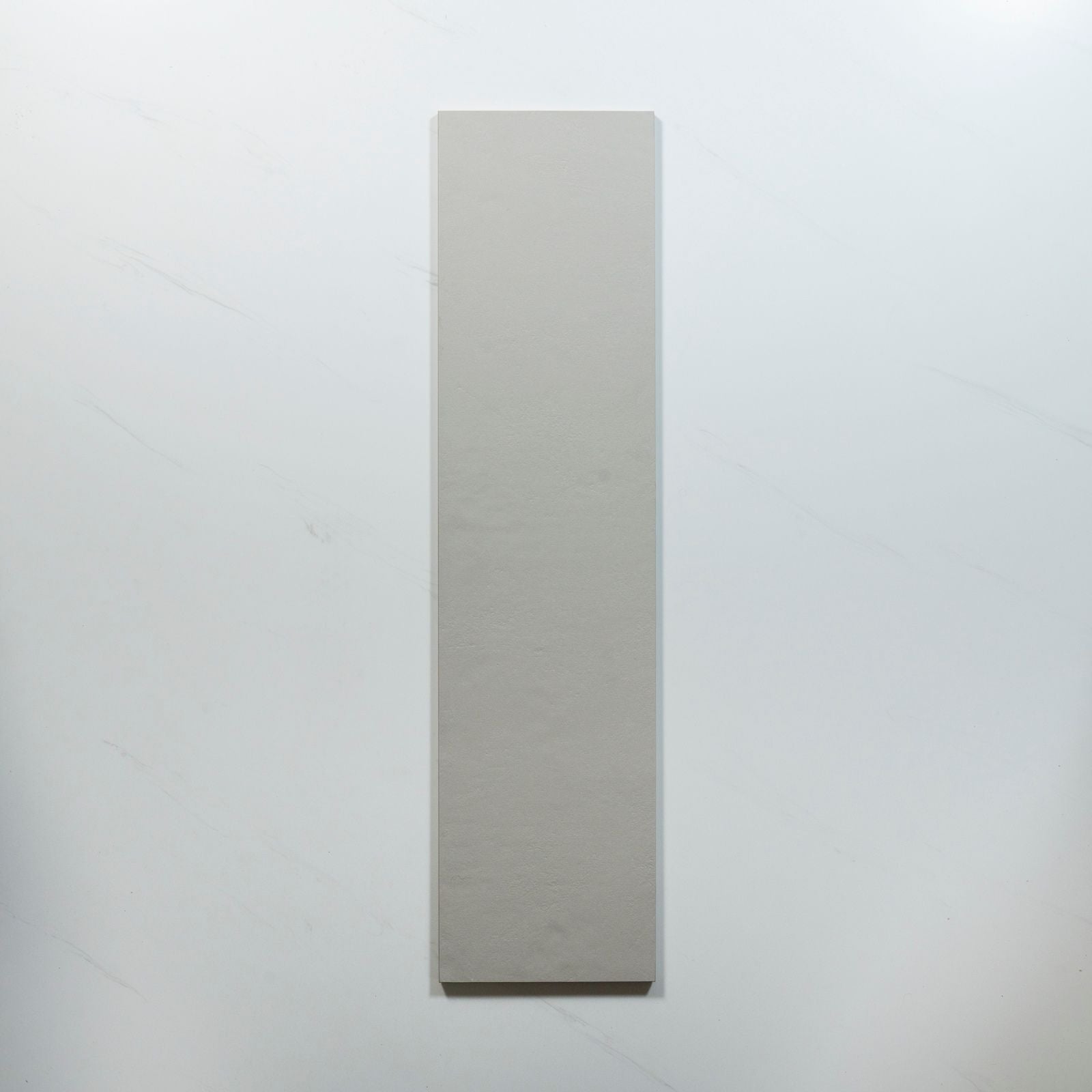 No Hand Plastra Smooth Clay Matte Porcelain Tile 22.5 x 900mm RIGCLASM1 - The Blue Space