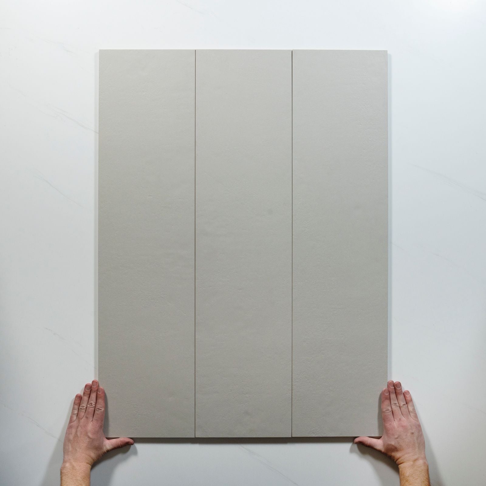 Pattern Lay WIth Hand Plastra Smooth Clay Matte Porcelain Tile 22.5 x 900mm RIGCLASM1 - The Blue Space