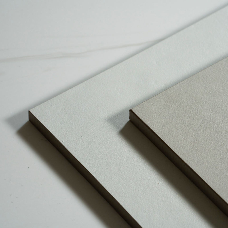 Plastra Smooth White Matte Porcelain Tile 22.5 x 900mm