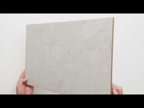 Southside White Terrazzo Matte Porcelain Tile P4 300mm x 600mm