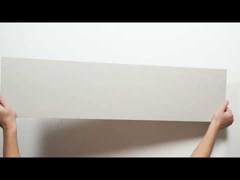 Plastra Smooth Clay Matte Porcelain Tile 22.5 x 900mm