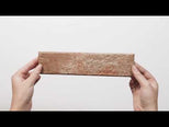 Eton Old Red Porcelain Brick Look Tile 60mm x 250mm