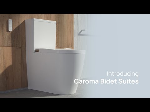 Caroma Urbane II Wall Faced Close Coupled Bidet Suite | The Blue Space Introduces the Caroma Bidet Suite