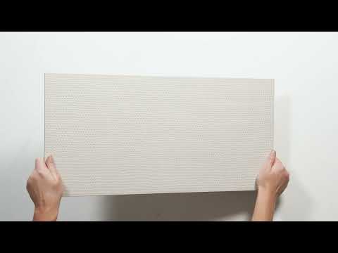 Taupe Olivia Decor Tile 300 x 600 x 10mm Italian Porcelain