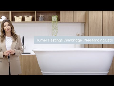 Turner Hastings Cambridge 156 TitanCast Bath - Satin Silk