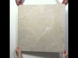 Tuscan Beige Travertine Look Tile 600mm x 600mm 6CRWBEM - The Blue Space