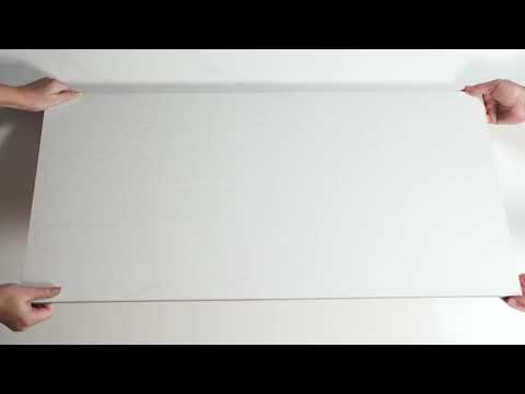 Plastra Linea White Matte Porcelain Tile 450 x 900mm