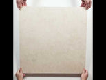 Avorio Cream Travertine Look Matte Porcelain Tile 600 x 600mm