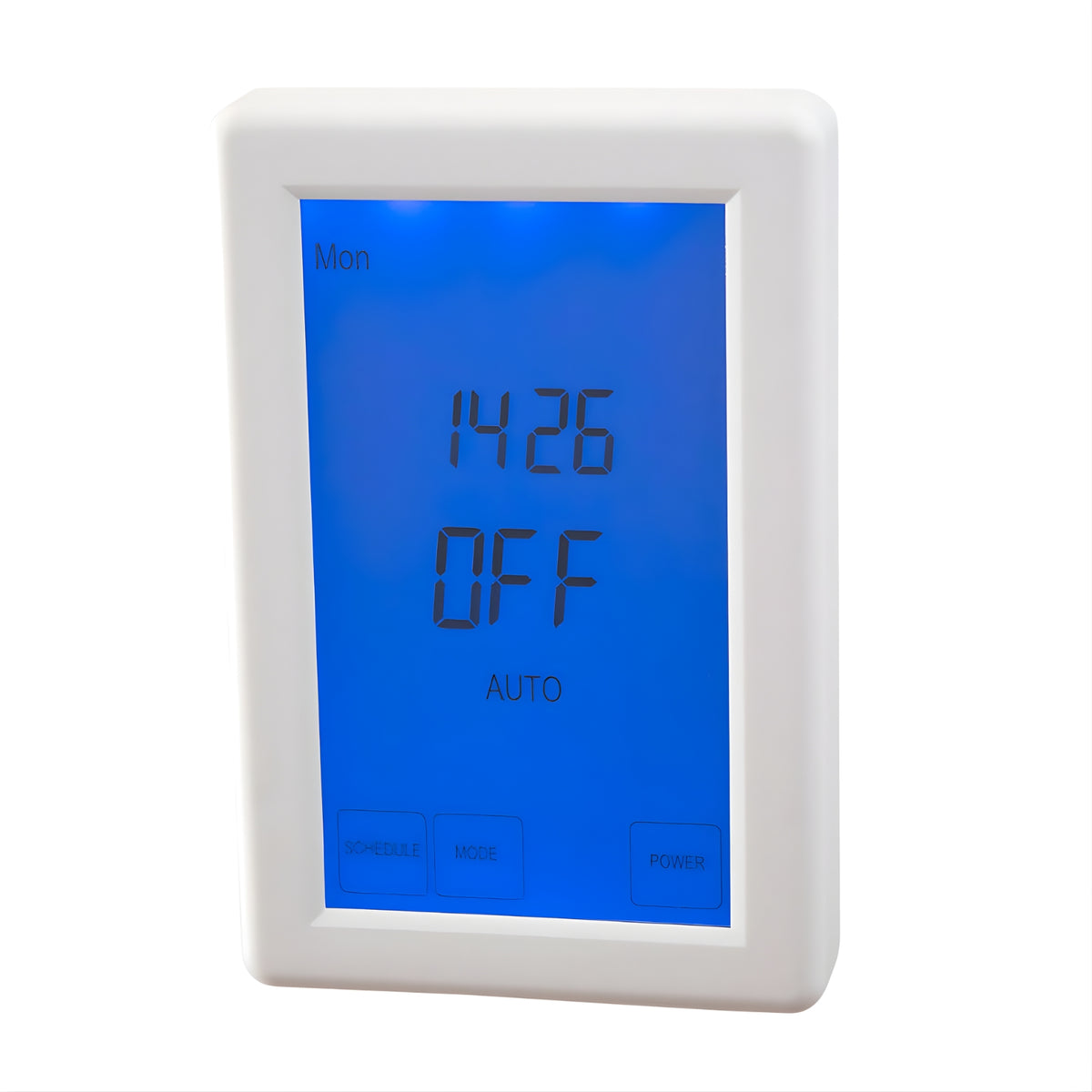Radiant Digital Timer Switch for Heated Towel Rails - White TS8100W-TIM-US - The Blue Space
