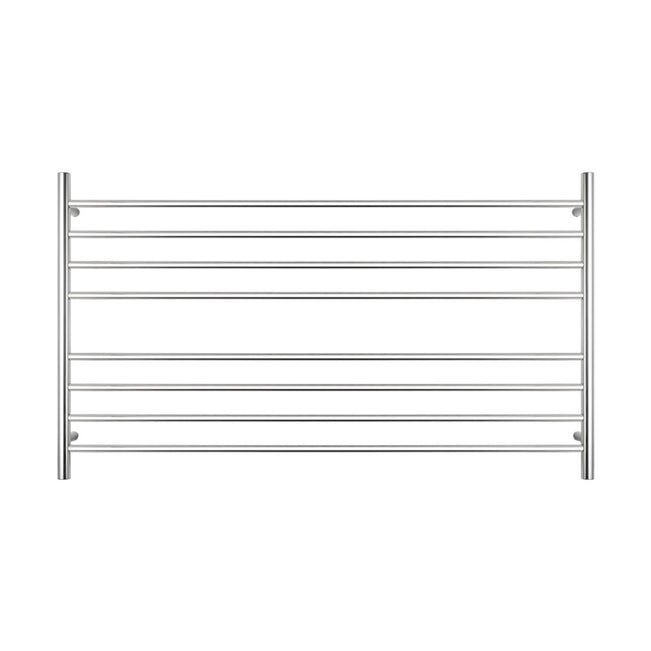 Front Radiant Heated Round Ladder 1300 X 750mm Mirror Polished RTR09 - The Blue Space