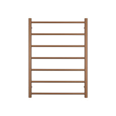 Radiant Heated Round Ladder 600 x 800mm Brushed Bronze BB-RTR01 - The Blue Space